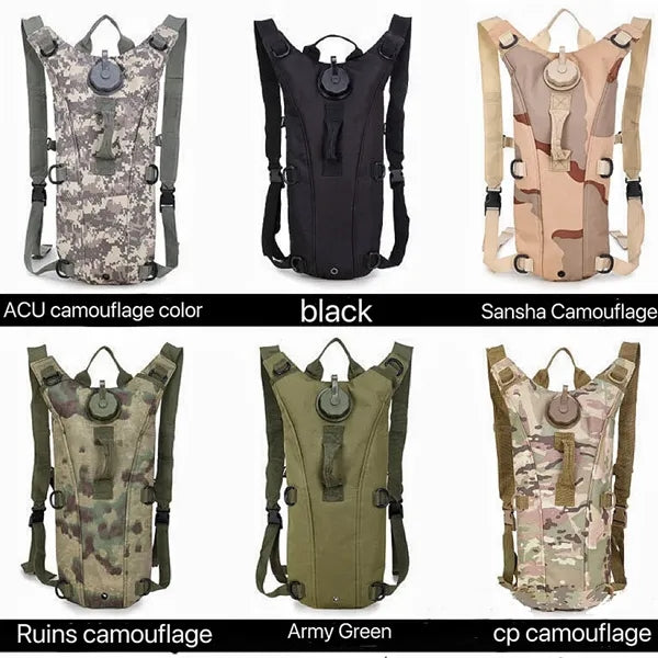 3L Outdoor Tactical Backpack Hydration Waterproof Pouch Bags
