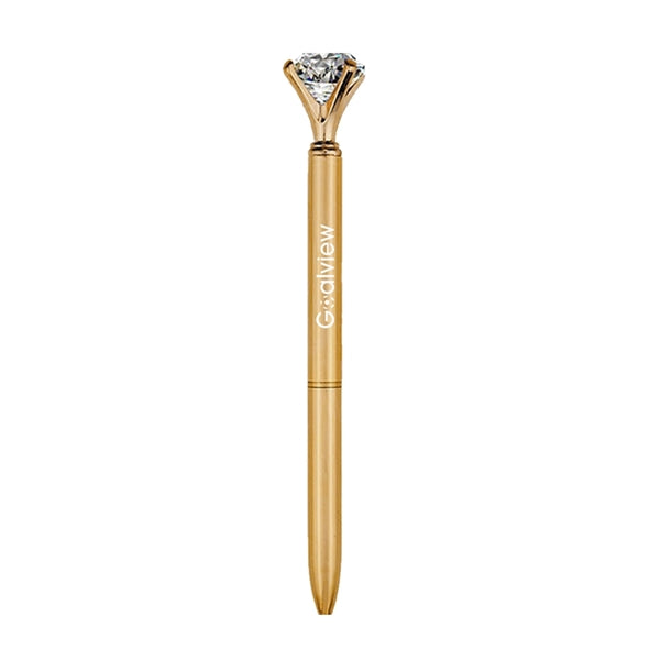 9 Carat Diamond Crystal Ballpoint Pen