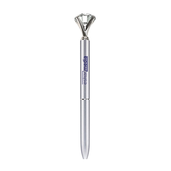 9 Carat Diamond Crystal Ballpoint Pen