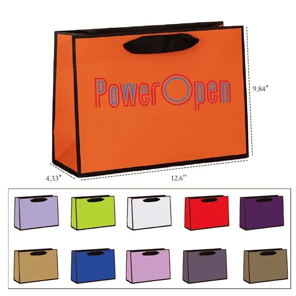 Quality Custom White Cardboard Bag with Handle