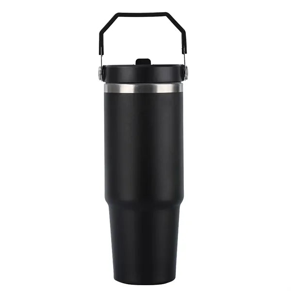 30oz Stainless Steel Vacuum Flip StrawTumbler