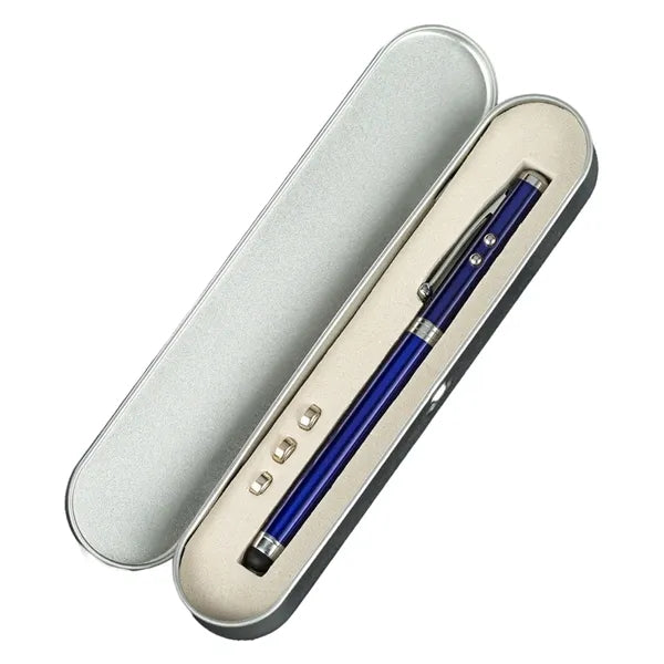LED UV Light Ballpoint Stylus Pen
