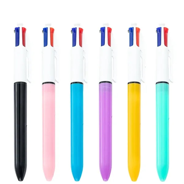 4-in-1 Retractable Multicoloured Ballpoint Pens