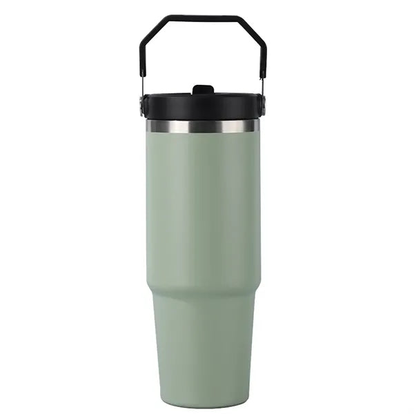 30oz Stainless Steel Vacuum Flip StrawTumbler