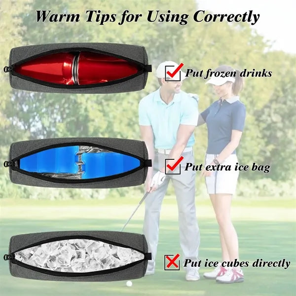 Golf Cooler Beer Sleeve