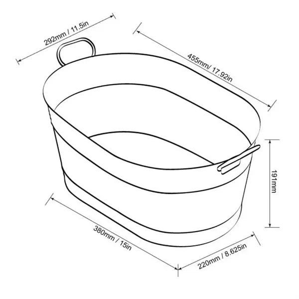 White Drink Cooler for Parties