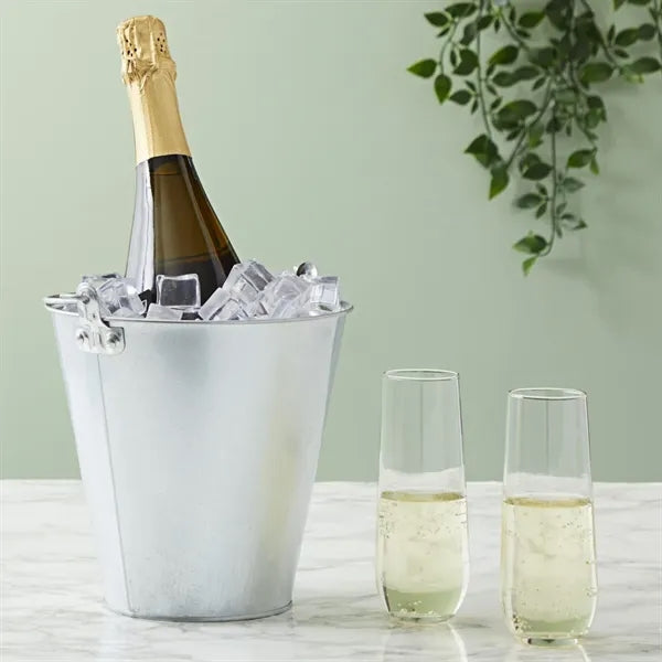 Large Galvanized Bucket for Party
