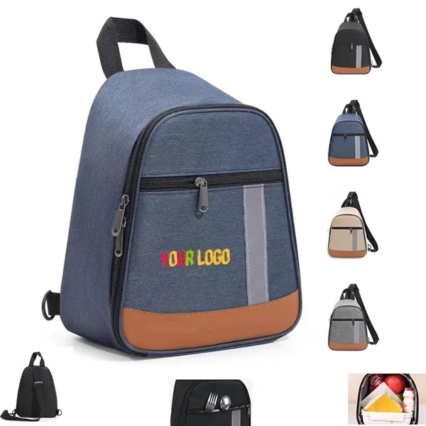 Insulated Lunch Crossbody Bag