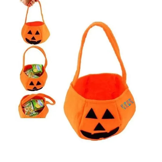 Halloween Pumpkin Candy Bags