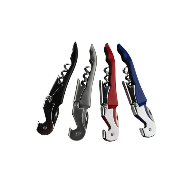 Stainless Steel Wine Opener/Corkscrew - Color Handle
