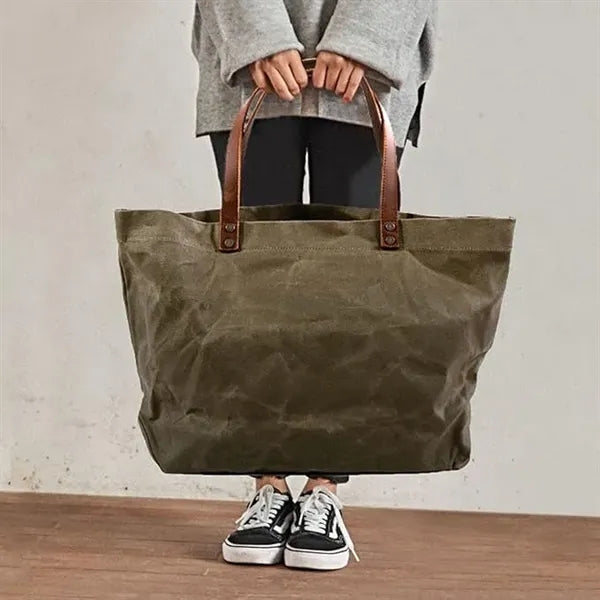 Woking Wax Canvas Tote Bag