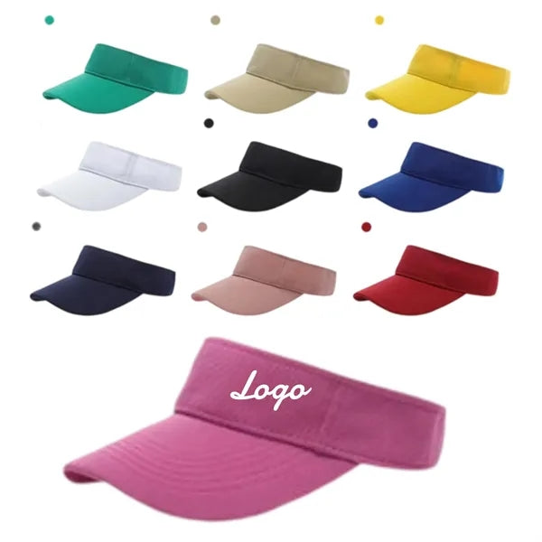 Colorful Custom Logo Sun Visors