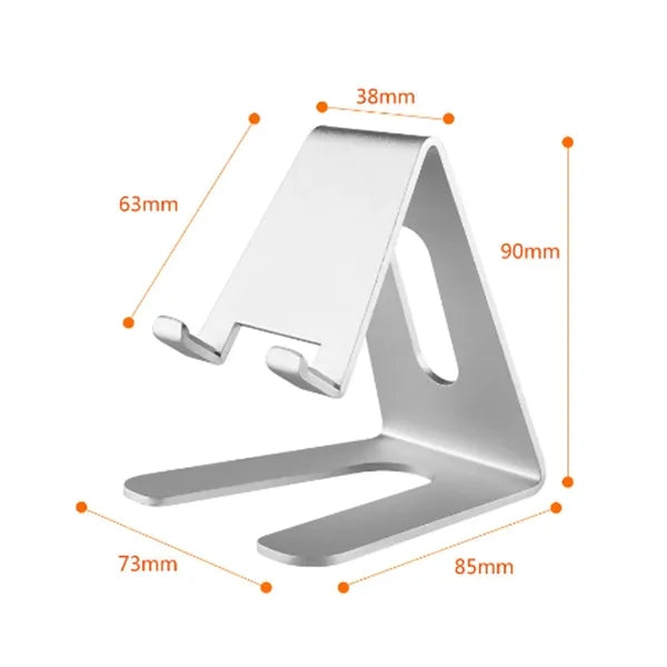 Stable Triangle Aluminum Desktop Phone Stand