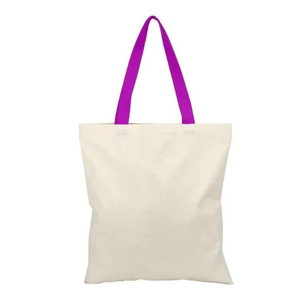 Affordable Multi-Color Handheld Cotton Canvas Tote Bag