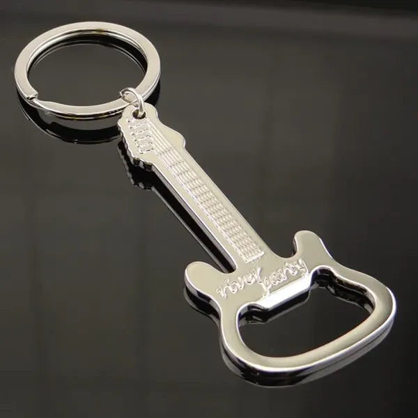 Guitar Beer Bottle Opener Key Buckle