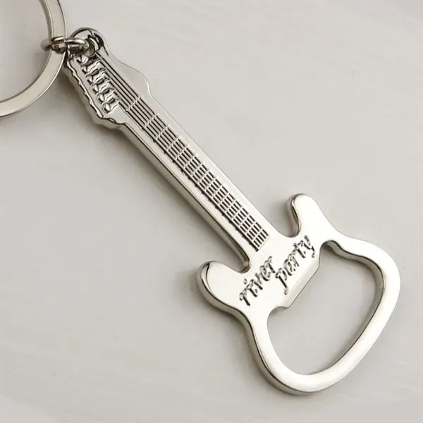 Guitar Beer Bottle Opener Key Buckle