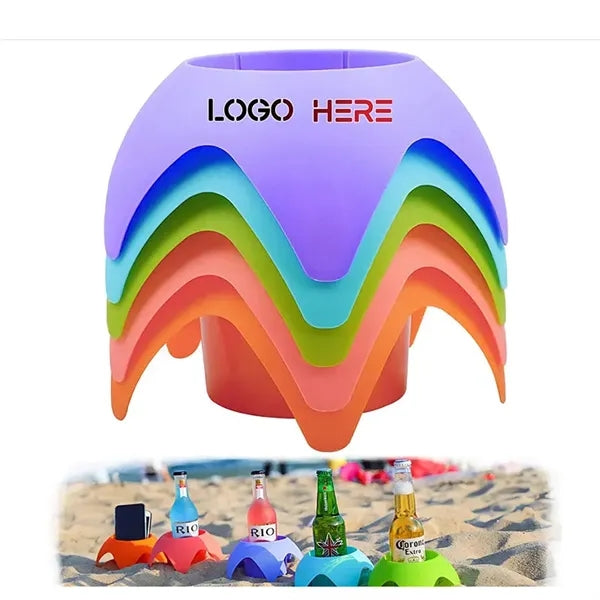Beach Sand Coasters Drink Cup Holders