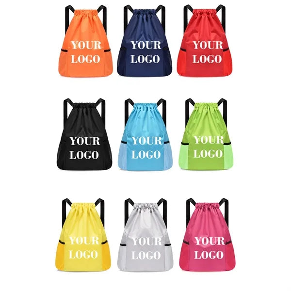 Large-Capacity Drawstring Double-Shoulder Backpacks