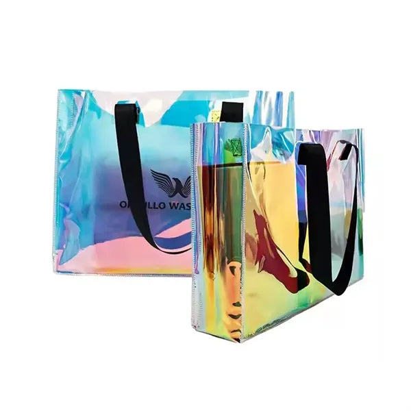 Holographic Clear PVC Bag