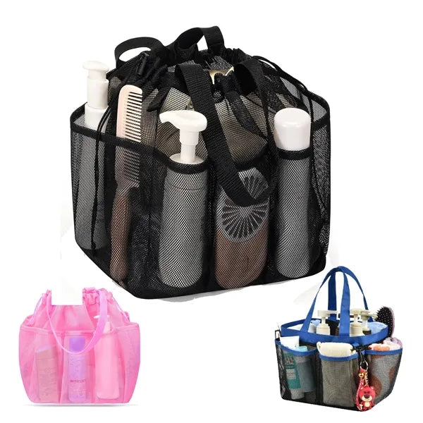 Portable Mesh Shower Caddy Dorm Basket