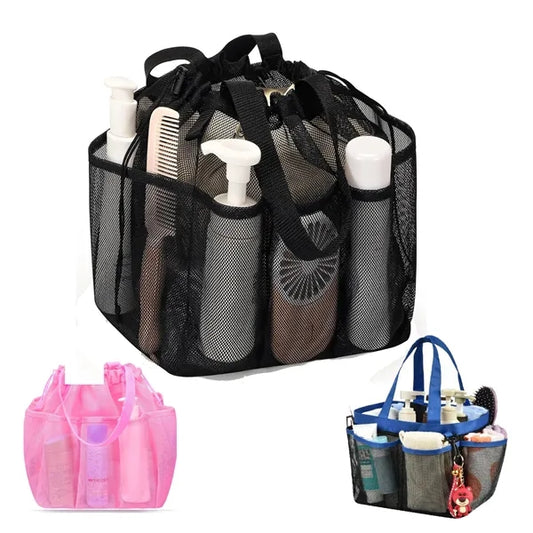 Portable Mesh Shower Caddy Dorm Basket