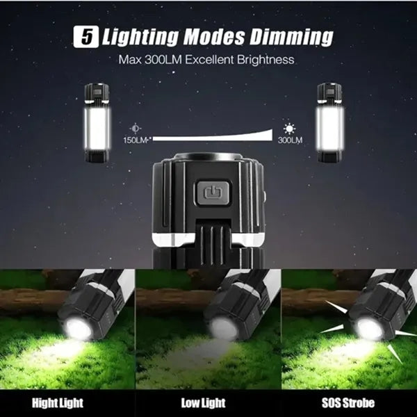 Rechargeable Camping Lantern Portable Outdoor Flashlight