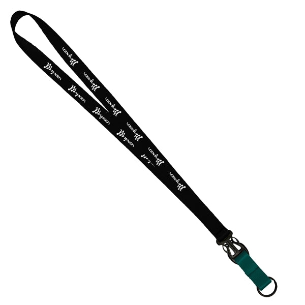 3/4" Multicolor Nylon Slide-Release Lanyard