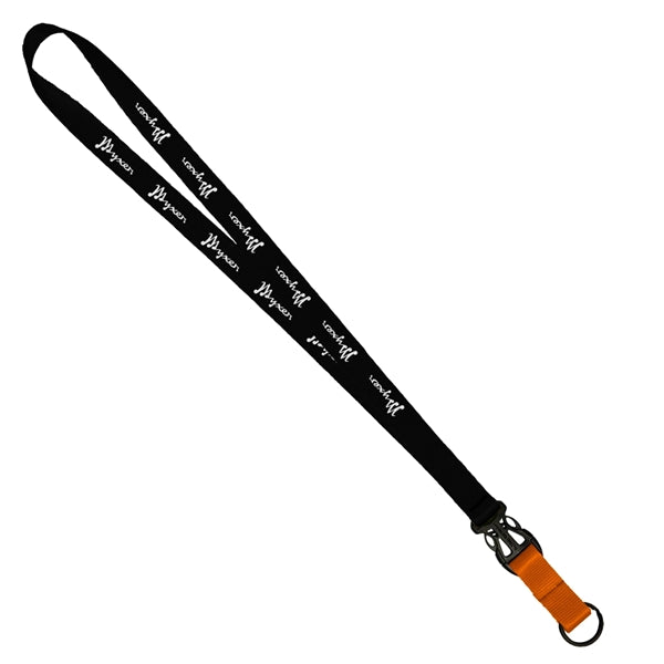 3/4" Multicolor Nylon Slide-Release Lanyard