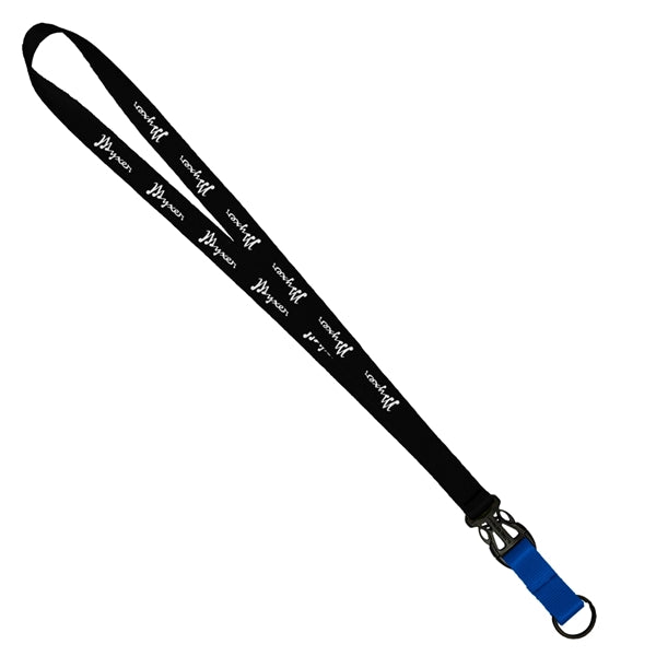 3/4" Multicolor Nylon Slide-Release Lanyard