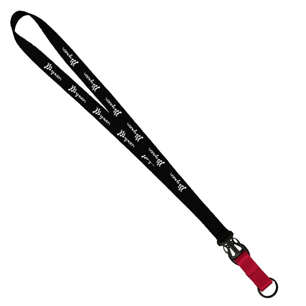 3/4" Multicolor Nylon Slide-Release Lanyard