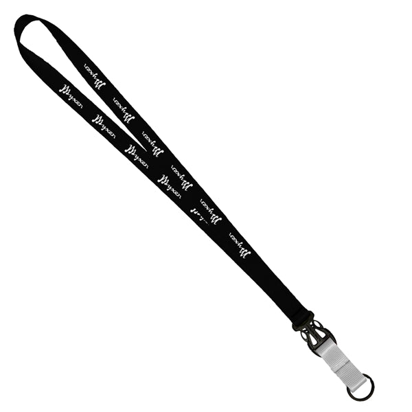 3/4" Multicolor Nylon Slide-Release Lanyard