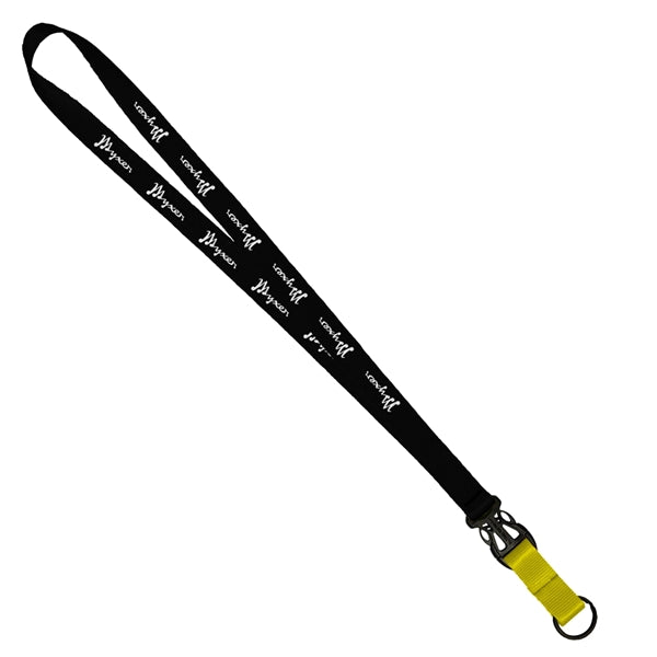 3/4" Multicolor Nylon Slide-Release Lanyard