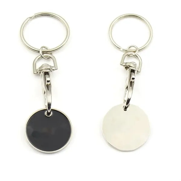 Trolley Coin Keychain Quarter Size