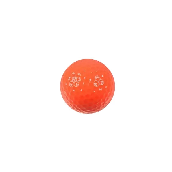 Double Layers Colorful Golf Balls For Competition