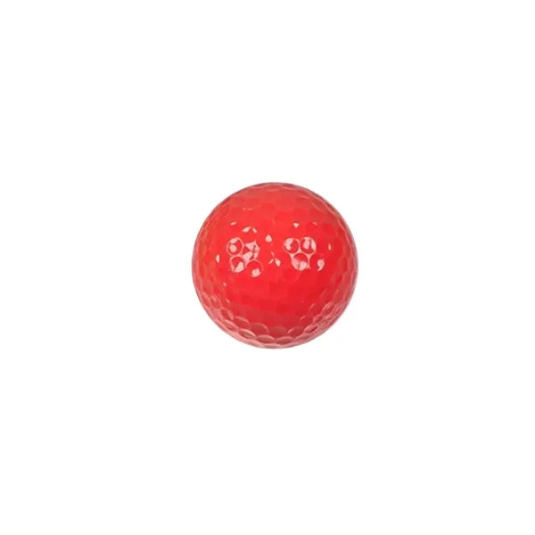Double Layers Colorful Golf Balls For Competition