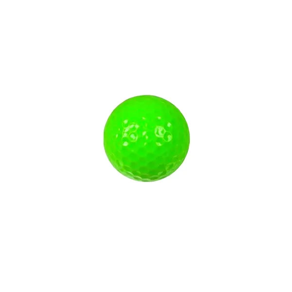 Double Layers Colorful Golf Balls For Competition