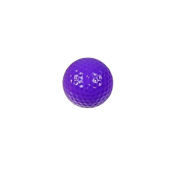 Double Layers Colorful Golf Balls For Competition