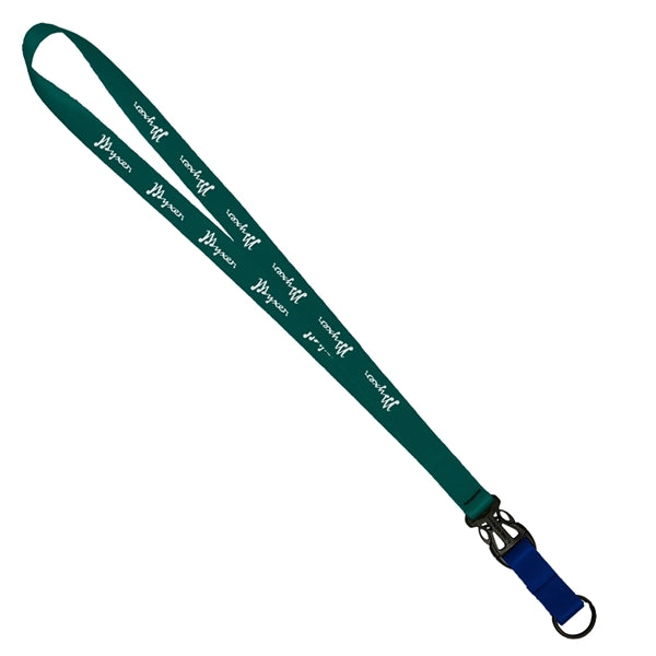 3/4" Multicolor Nylon Slide-Release Lanyard