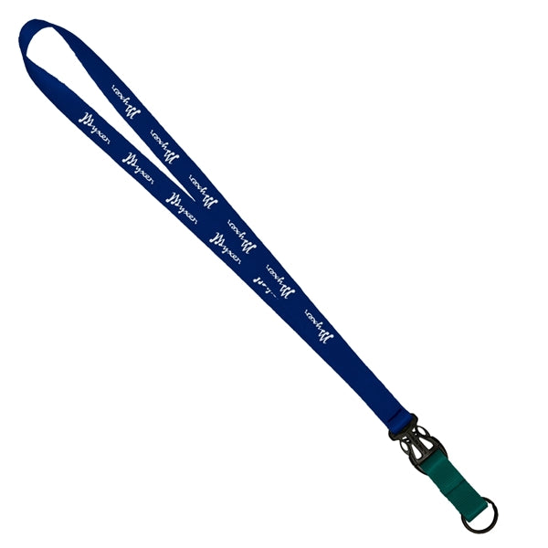 3/4" Multicolor Nylon Slide-Release Lanyard