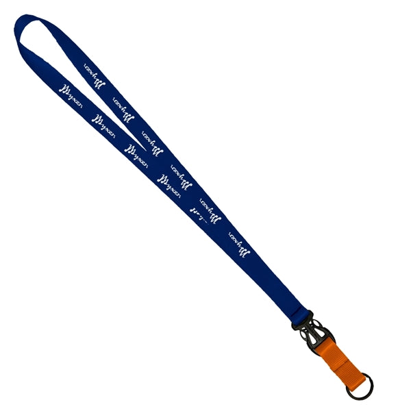 3/4" Multicolor Nylon Slide-Release Lanyard