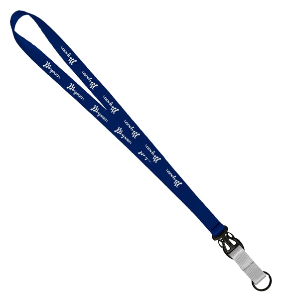 3/4" Multicolor Nylon Slide-Release Lanyard