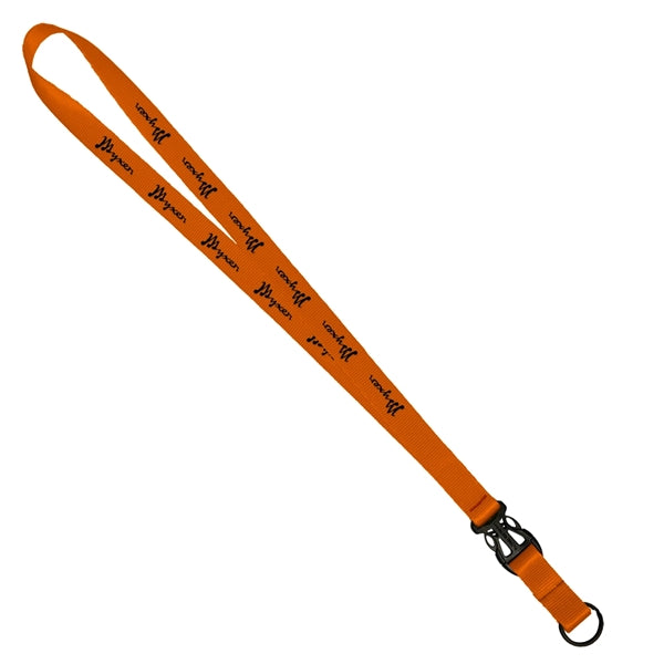 3/4" Multicolor Nylon Slide-Release Lanyard