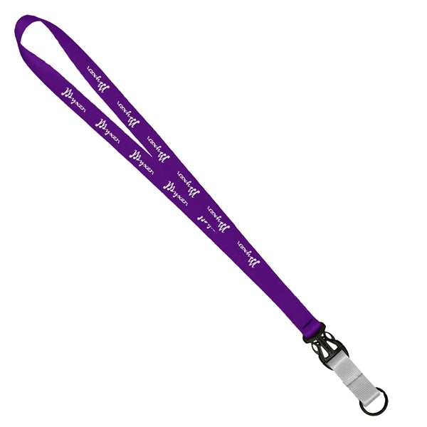 3/4" Multicolor Nylon Slide-Release Lanyard