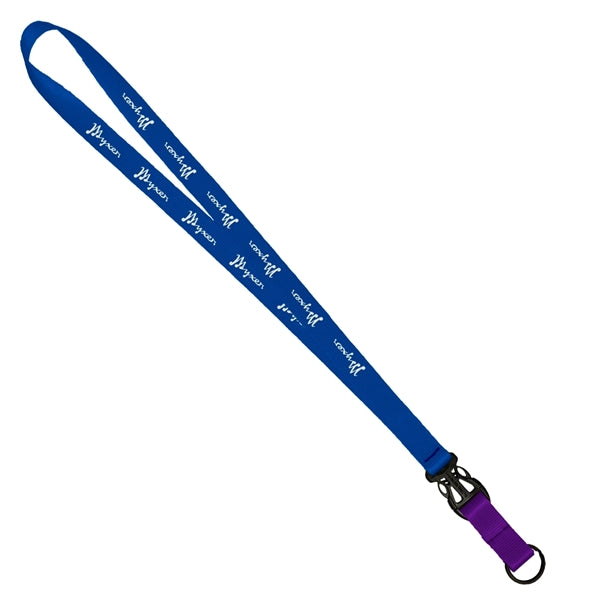 3/4" Multicolor Nylon Slide-Release Lanyard