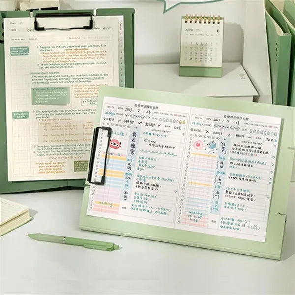 Vertical Foldable A4 Clipboard Stand For Office School
