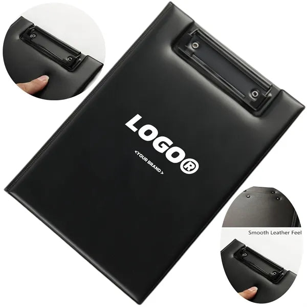 A5 Foldable PU Clipboard Folder For Office School Use