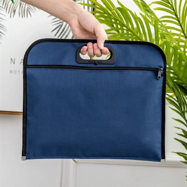 Double Layer Oxford Fabric Document Tote For Office Use