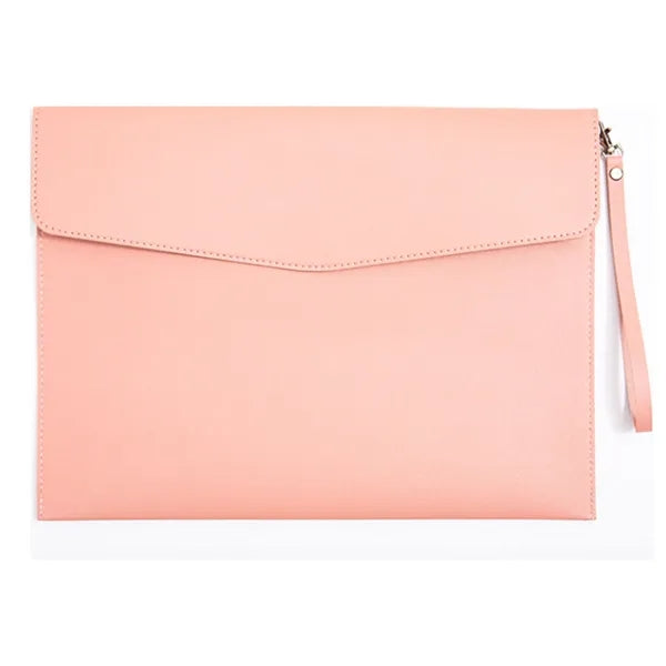 Waterproof A4 PU Leather File Folder For Office Use