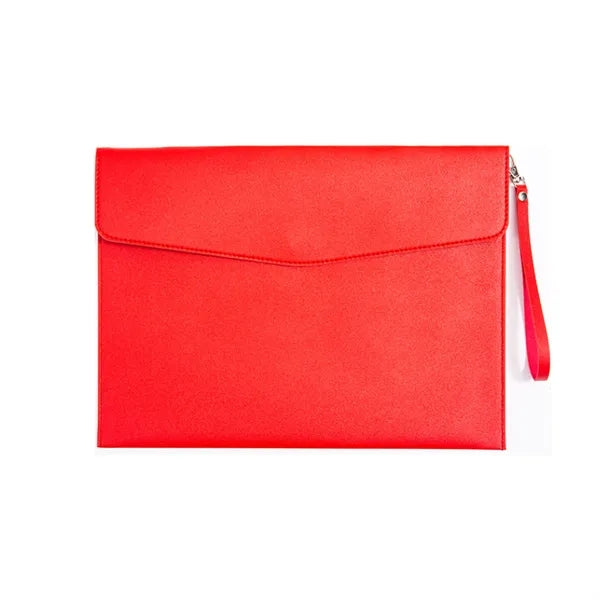 Waterproof A4 PU Leather File Folder For Office Use