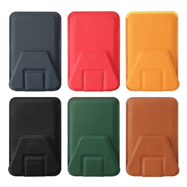 Magnetic Wallet Card Holder Compatible with Stand